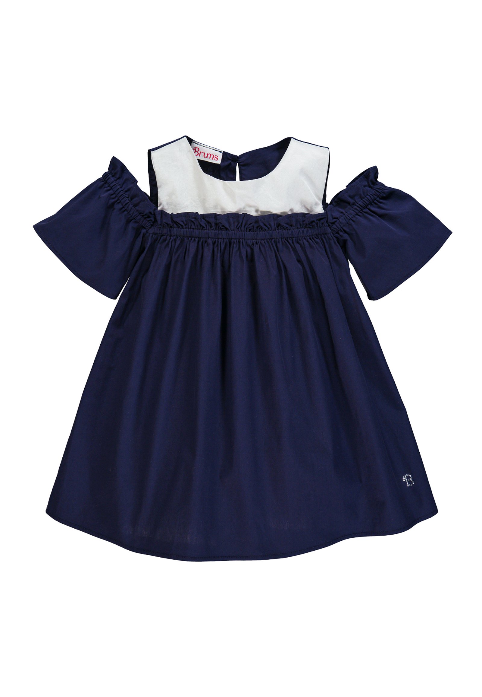 Brums Baby Girls' Abito Popeline Fantasia Dress