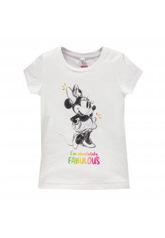 T-shirt Disney Minnie Fabulous manica corta