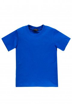 T-shirt azzurro scuro bambino