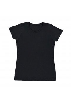 Fantaztico T-shirt basic nera donna Nero