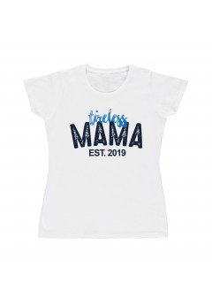 T-shirt donna bianca - Tireless Mom