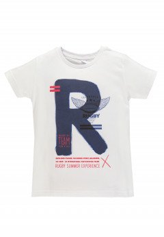  T-Shirt Rugby White