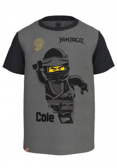 Lego Wear Maglietta manica corta Ninjago Cole Grigio