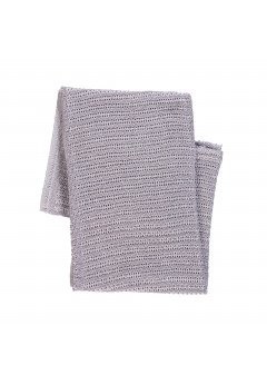 Ellepi Copertina culla in cotone tricot Grey