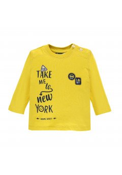 Brums Brums Long sleeves t-shirt Yellow Yellow