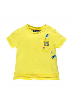 Brums T-shirt in jersey Giallo