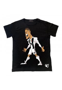 Oji Italia T-shirt bambino C7 nera Nero