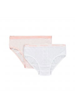 Brums Slip in jersey stretch-confezione due pezzi  Bianco