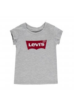 Levis BATWING TEE - T-shirt Logo grigia Light Grey Grigio