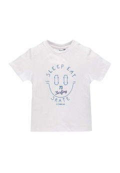 3 Pommes 3 Pommes Short sleeve t-shirt White White