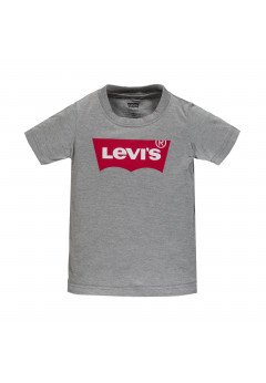 Levis BATWING TEE - T-shirt Logo Grey Heather Grigio