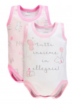 Set 2 body spalla larga neonata