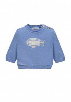 Coccodè Maglione in tricot girocollo Azzurro