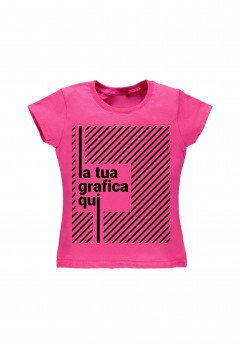 Fantaztico T-shirt bambina personalizzabile Rosa