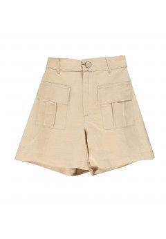 Lù Lù by Miss Grant Shorts Safari Bambina  Brown