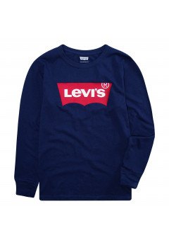 Levis BATWING - T-shirt Logo manica lunga blu Blu