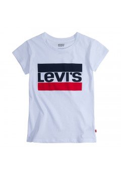 Levis T-shirt Sportswear Logo Bianco
