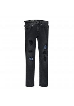 Pepe Jeans Jeans Cashed Diy black bambino Blu