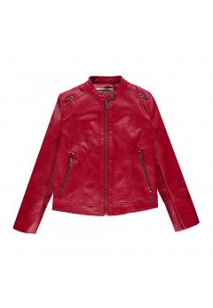 Pepe Jeans Giacca Biker ANISE Red