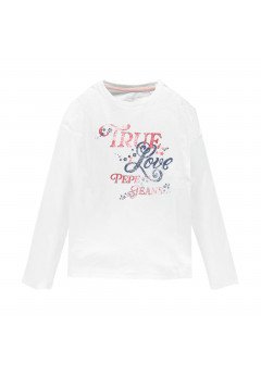 Pepe Jeans Pepe Jeans Long sleeves t-shirt White White