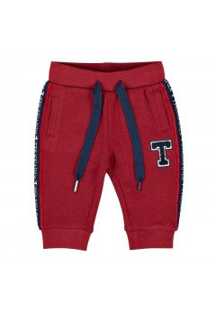 Trussardi Pantaloni in felpa neonato Rosso
