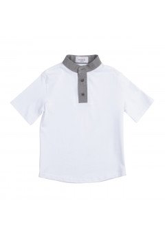 Dodo Welldone T-shirt manica corta bambino Bianco