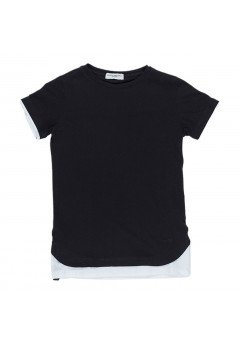 Paolo Pecora T-shirt manica corta bambino Black