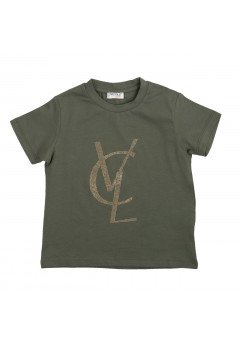 Vicolo T-shirt manica corta bambina Verde