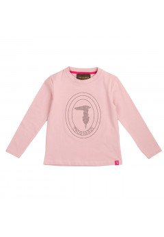 Trussardi T-shirt manica lunga bambina Pink