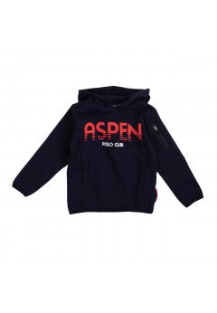 Aspen Polo Club Felpe con cappuccio bambino Blu