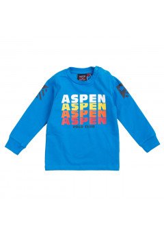 Aspen Polo Club T-shirt manica lunga Azzurro