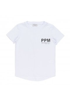Paolo Pecora T-shirt manica corta bambino Bianco