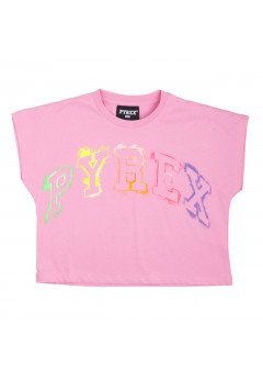 pyrex T-shirt manica corta bambina Pink