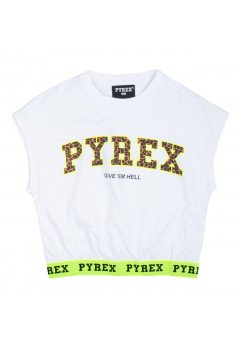 pyrex T-shirt manica corta bambina White