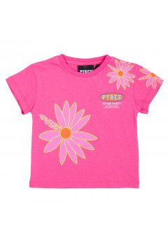 pyrex T-shirt manica corta bambina Pink