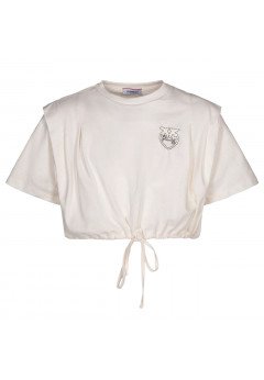 Pinko T-shirt manica corta bambina Bianco