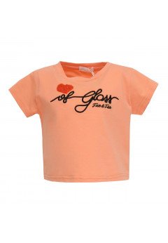 Fun Fun T-shirt manica corta bambina Arancio