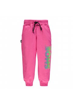 Shoe Pantalone Logo in Felpa Petra 2644 Pink
