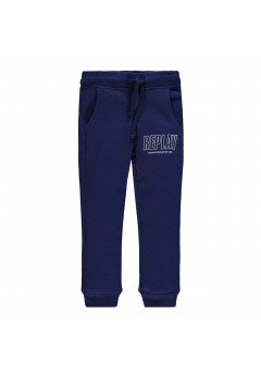 Replay Pantalone in felpa Casual Style  Blu