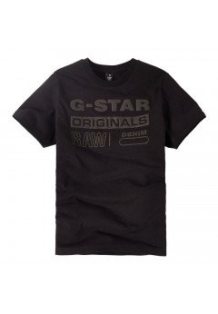 G-star RAW T-shirt G-star Originals Raw denim nera Nero