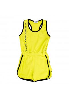 People Jumpsuit Sportiva Fluo Yellow