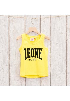 Leone 1947 Canottiera bambina Yellow