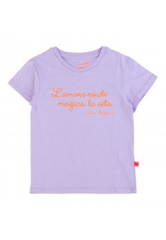 Love Therapy T-shirt manica corta Bambina Violet