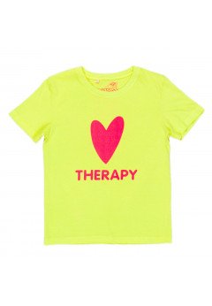 Love Therapy T-shirt manica corta Bambina Verde