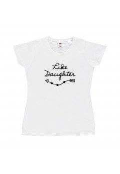 Fantaztico T-shirt donna bianca Like Daughter Bianco