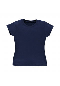 T-shirt blu bambina