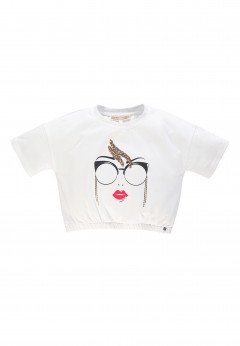 Kocca T-Shirt Mezza Manica Cosima White