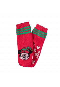 Disney Calzini Anti-Scivolo Natale Mickey e Minnie Multicolor