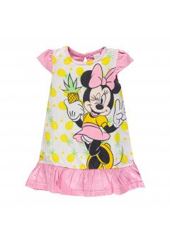 Disney Abito Minnie neonata in jersey Pink