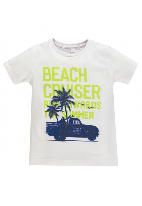 Fantaztico T-Shirt Beach Bianco